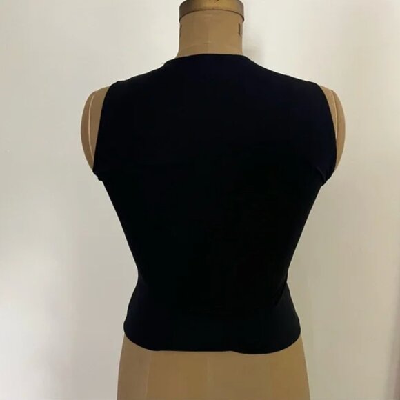 Vintage 90s/Y2k Express Sleeveless V-Neck Top - Small - Picture 2 of 7